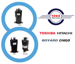 ΠΕΡΙΣΤΡΟΦΙΚΟΙ ΣΥΜΠΙΕΣΤΕΣ R407C/R22 & R410A