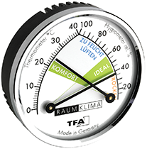 Τhermo-hygro meter TFA 45.2024