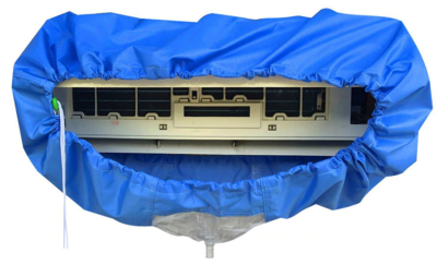 PVC simple cleaning cover for air conditioning units 