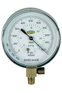 Bακόμετρο με βαλβ. ασφαλ. REFCO 19800SV