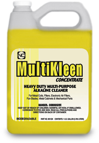 Multy Kleen, environmentally friendly universal evaporator & coil cleaner