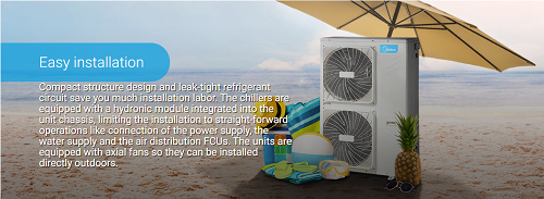 Αντλία θερμότητας Midea Mini Chiller MGC-V5W/D2N1 Full DC Inverter