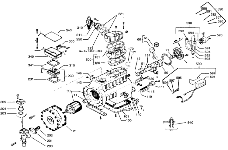 Spare parts of Semi-Hermetique COPELAND compressors