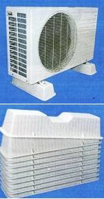 ΚΛΙΜΑΤ.ΒΑΣΗ ΔΑΠΕΔΟΥ 37cm από Λευκό PVC  