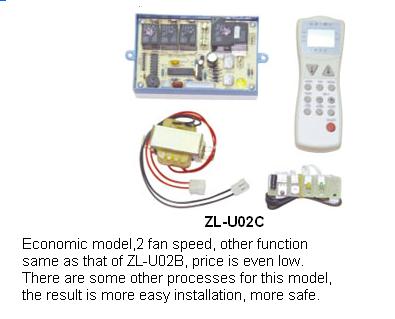 ΧΕΙΡΙΣΤΗΡΙΟ (ΣΕΤ ΠΛΑΚΕΤΑ) ZL-U02C 2ταχ. οικονομικό