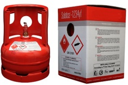 Φιάλη επαναγεμιζόμενη για R1234yf  _3Kgr