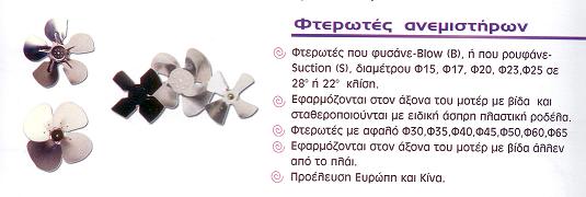 Φτερωτές Κινητήρων
