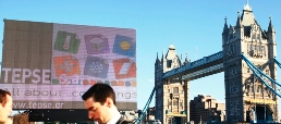 Η ΤΕΨΕ Διαφημίζεται στο Λονδίνο!