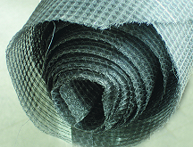 A/C plastic sieve filter, black 1,2 m * 10M = 12m2