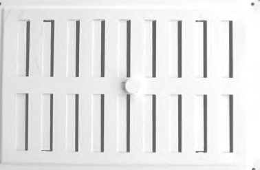 Alluminium window shade with tamper white, AL-1523