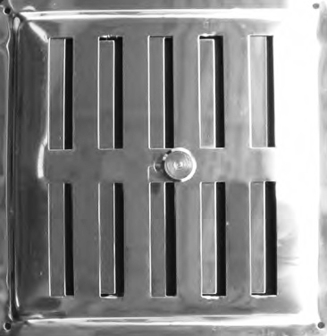 Περσίδα ανοιγόμενη 15*15 inox, AI-1515