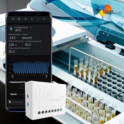 HAM ThermoSenseX1 Καταγραφικό Θερμοκρασίας WiFi